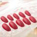 Bohend Faux Ongles Mat Pure Ballerine Rouge - 24Pcs - Ongles Art Complet pour Femmes et Filles - Livraison Internationale - Buy Online on GoSupps.com