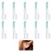Ear Spoon Tips 10pcs Reusable Ear Cleaner Replacement Tips Comfortable Silicone Ear Cleaner Replacement Tips Ear Camera Replacement Tips Suitable for Children and Adults Fits 3.5mm Otoscopes
