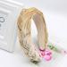 LEBENSWERT Velvet Braided Headband for Women - Vintage Wide Hairband in Beige | Traditional Fashion Accessory - International Shipping Available - Buy Online on GoSupps.com