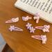 VTELI 8 Pcs Kawaii Fox Hair Clips | Cute Animal Design for Women & Girls - Pink | Ideal Birthday Gift - Buy Online on GoSupps.com