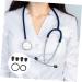5 Sets Stethoscope Accessory Kit | Ear Tips Bell Cover & Diaphragm for Cardiology | Premium Stethoscope Accessories - Buy Online on GoSupps.com