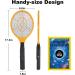 2 Pack Bug Zapper Electric Fly Swatter Zapper - Indoor Outdoor Zapping Racket for Pest Control - Safe to Touch with 3-Layer Safety Mesh Yellow - Buy Online on GoSupps.com