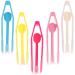 ifundom Contact Lens Tweezers 5pcs Contact Lenses Removal Tool Contact Lens Remover Tweezers and Inserter Kit with Soft Tip Contact Lenses Remover and Insertion Tool
