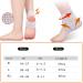 NELLHOMY Sport Ankle Brace for Men/Women(2 Pack) Adjustable Ankle Support Ankle Support for Plantar Fasciitis Relief Ankle Brace/Wrap for Sprained Ankle Achilles Tendon Recovery Sports(White XL) X-Large White - Buy Online on GoSupps.com