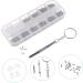 Gleavi Screw Set & Glasses Screwdriver Repair Kit - Mini Tools for Sunglasses & Glasses Restoration | Stainless Steel Tiny Screws - Buy Online on GoSupps.com