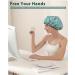 Buy E Enasue Reusable 3-Layer Waterproof Shower Hood - Extra-Sized & Adjustable for Long Hair | Ideal for Makeup | Green - Buy Online on GoSupps.com