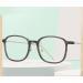 Ultra-Light Metal Square Frame Blue Light Blocking Glasses for Men & Women - Anti UV Ray Computer Reading Glasses 51mm - Buy Online on GoSupps.com