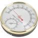 Cheotime 2-in-1 Sauna Hygrothermograph Thermometer | Metal Dial Hygrometer & Interior Thermometer | Essential Sauna Space Accessories - Buy Online on GoSupps.com