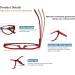 Eyeurl 3 Pack Cateye Reading Glasses for Women | Blue Light Blocker | 2.5x Visual Aid with Feather Hinges - Buy Online on GoSupps.com