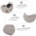 2paires Couvre Cire De Paraffine Chaussettes Pour Accessoires De Soins Et Salon Design lastique Et Confortable - Buy Online on GoSupps.com