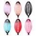 Smrroy 6 Pcs Banana Hair Clips Lady Resin Fishtail Clip Comb Headdress Fish Shape Grips Clamp Hair Accessories for Women