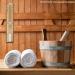 Fiacvrs 15-Minute Sauna Hourglass - Heat Resistant Wooden Timer for Perfect Relaxation - Buy Online on GoSupps.com