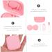 4-Piece Contact Lens Container Set | Colored Lens Case & Easy-Wear Frames | International Shipping Available - Buy Online on GoSupps.com