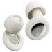 Sleep Earplugs 30dB Noise Cancelling Ear Plugs for Sleeping Concerts Work Plane Travel Reusable Waterproof Silicone Earplugs Anti Snoring Devices 8 Ear Caps in XS S M L Small and Elegant White