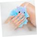Zerodeko Cartoon Bath Sponges Set - 4 Large Washing Balls for Baby & Home | Soft Body Sponge - International Shipping Available - Buy Online on GoSupps.com