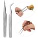 High-Precision 6-Part Antistatic Tweezers Set - Stainless Steel Electronics PCB Repair Tool for Soldering & Installation - Buy Online on GoSupps.com