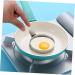 Zerodeko 6 Pcs Fried Egg Kitchen Tools Egg Ring Round Egg Omelette Cooking Mould Mold Model Stainless Steel - Buy Online on GoSupps.com