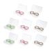 JECOMPRIS 8S contact lens container contact lenses tweezers pearl case for contact lenses carrying bag for contact lens eye color contacts communication box plastic men and women main