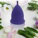AvaloonA Menstrual Cup - Small Purple | Made in Germany | Fairtrade Organic Cotton Bags | Hygienic Sustainable Vegan & Anti-Allergen - Buy Online on GoSupps.com