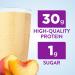 Ensure Max Protein Nutrition Shake  with 30g of Protein  1g of Sugar  High Protein Shake  Creamy Peach  11 fl oz - Pack of 12 - Buy Online on GoSupps.com