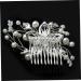 minkissy Comb bridal headpiece Women hairpin Bridal hair comb Flower headwear Women hair comb flower headdress bride Wedding - Buy Online on GoSupps.com
