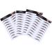 FOMIYES 8 Pcs Eyebrow Stickers Waterproof Makeup Peel off Brow Imitation Eyebrow Stencil Semi-permanent 6d - Buy Online on GoSupps.com