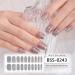 Limtula UV/LED Lamp Required Gel Nail Stickers with Nail File and Stick Suitable for Women and Girls BSS0243 - Buy Online on GoSupps.com