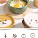 Lozjokad Cartoon Japanese Ceramic Dog Noodle Bowls with Lids Cute Animal Soup Salad Fruit Bowl Kitchen Tableware A - Buy Online on GoSupps.com