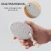 Pumice Foot Rub Stones - Set of 2 | Oval Shape, Compact & Lightweight | Exfoliating Pedicure Tool for Foot Care | White - Buy Online on GoSupps.com