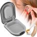 Danalogic Hearing Aid Accessories Hearing Aid Case Waterproof Portable Drop Resistance Hearing Aid Storage Box Black - Buy Online on GoSupps.com
