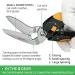 stedi 9-Inch Scissor Heavy Duty  All Purpose Scissors  Cardboard and Carpet Shears  TPR Handle  Extremely Sharp Blades with Finely Serrated -Easy Cutting Thick Paper  Leather  Sewing Fabric 9-Inch_Yellow - Buy Online on GoSupps.com