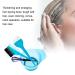 6pcs Blue Hair Dyeing Kit - Bowl Brush Comb Stirrer & Ear Covers for Salon Quality Results - Buy Online on GoSupps.com
