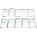 Emergency Triangular Bandage - 10 Pcs Thick Non-Woven 22x12x7 cm for First Aid - Buy Online on GoSupps.com