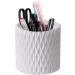 360 Makeup Brush Holder - Pencil Holder for Office Supplies | Swivel Organizer for Desk 360-Degree Rotating Multi-Functional Holder Home Office Art Supply Storage Box Puchen White - Buy Online on GoSupps.com