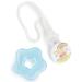 Bieco Cooling Teething Ring for Babies | Soft Bite Aid with Clip | Blue Teething Egg | Comfort for Teething Relief - Buy Online on GoSupps.com