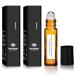 Time Eraser Rollerball Castor Oil And Frankincense- 100% Organic Castor Oil Frankincense Essential Oil Reduces Fine Lines Anti Wrinkle Serum For Eye (2 PCS)