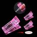 VNC 10Pcs Pink Nail Tips Clip for Polygel & Builder Clamps | Manicure Nail Art Tool - Buy Online on GoSupps.com