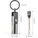 SOMGEM Permanent Match Keychain 2 Pack - Refillable Kerosene, Waterproof Flint Fire Starter for Camping & Survival - Buy Online on GoSupps.com