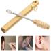 TEMPNAP Portable Titanium Alloy Ergonomic Ear Wax Cleaner Tool Safe Reusable Earwax Remover for Adults Material - Buy Online on GoSupps.com