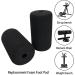 Zyncue 2-Piece Foam Replacement Roll Set for Dumbbell Bench - 160mm & 135mm Fitness Equipment Foam Leg Rolls - Buy Online on GoSupps.com