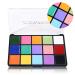 UCANBE Face Body Paint Oil Palette - 15 Macaron Colors for Halloween, Cosplay, Parties & Festivals - Buy Online on GoSupps.com