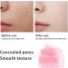 Smooth Shrinkage Pores Cream Gel Pore Primer Gel Cream Invisible Pore Face Primer Gel Cream Long-Lasting Makeup with Moisturizing and Brightening Effects (3PC) - Buy Online on GoSupps.com