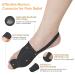 Buy Bunion Corrector for Women & Men | Comfortable Orthopedic Toe Socks for Hallux Valgus Support - Big Toe Straightener - Breathable Splint (Black) - International Shipping Available - Buy Online on GoSupps.com