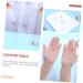 Zerodeko 100pi ces Masque Facial Pr decoup Hygi ne Jetable Pour Soin Visage Spa Beaut  - Buy Online on GoSupps.com