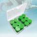 Buy Soft Clay Ear Plugs for Sleeping - 12pcs Lightweight Noise Reduction (0.8cm) - Green - Buy Online on GoSupps.com