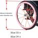 Wheelchair Rear Wheel Cover Adults Non-Slip Wear 22/24inch Resistant Wheelchair Rear Wheel Cover 1 Pair Silicone Wheelchair Hand Push Cover for All Wheelchairs Rear Wheel(Fluorescent Green 22in) 22in Fluorescent Green - Buy Online on GoSupps.com