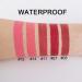 5Pcs Dark Orange Red Pink Mauve Matte Lipstick Set - Long Lasting Smudge Proof Lipstick Kit for Women - Buy Online on GoSupps.com