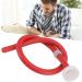 Haofy Enema Cleaning Hose - 50 cm Silicone Nozzle for Anal Intestine Cleaning | High Toughness Red with Bottle Connection - Buy Online on GoSupps.com