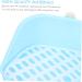HAPINARY Box Rabbit Toilet Corner Litter Pan Rabbit Cat Litter Tray Chinchilla Potty Toilet Pan Tray Plastic 33X29.5X14CM Blue - Buy Online on GoSupps.com