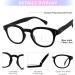 JOOX Vintage Reading Glasses | Spring Hinges | Blue Light Filter | Unisex 2.0x Reading Aid | International Shipping - Buy Online on GoSupps.com